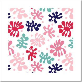 Matisse inspired pattern #02 Posters and Art